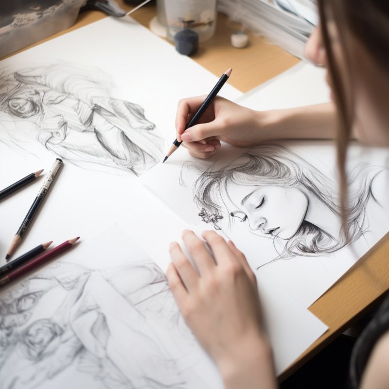 W erze cyfrowej tradycyjne techniki rysunkowe powracają do łask