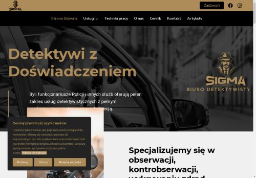 Detektyw Sigma Katowice Kraków Olkusz
