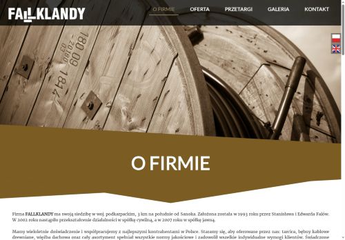 FALLKLANDY Producent Drewna Tartacznego od 1993 Roku