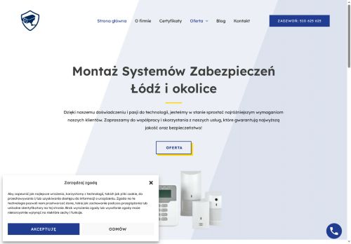 Profesjonalizm OK Systemy Zabezpieczeń Łódź.