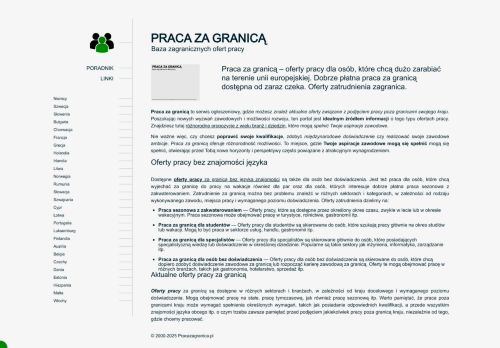 Praca za granicą, jakie są formalności