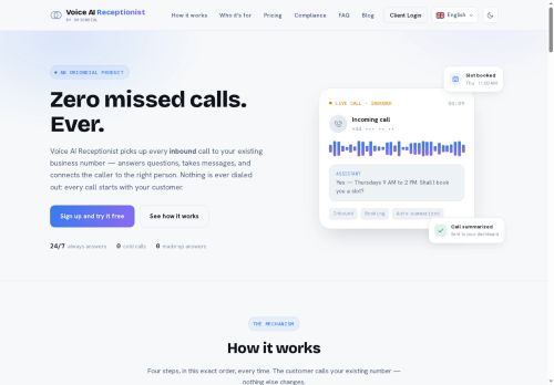 Polskie rozwiazanie AI do obslugi telefonow przychodzacych